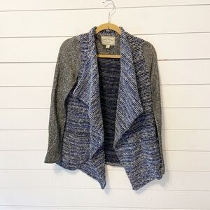 Lucky Brand | Wool Blend Cardigan Oversized Stripped Sweater Size Small